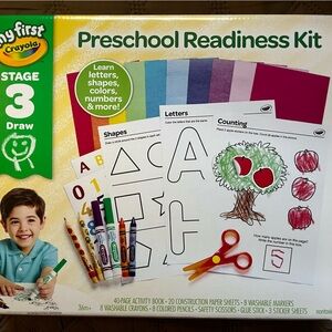 Crayola My First Learning Kit - Red, Green, Yellow